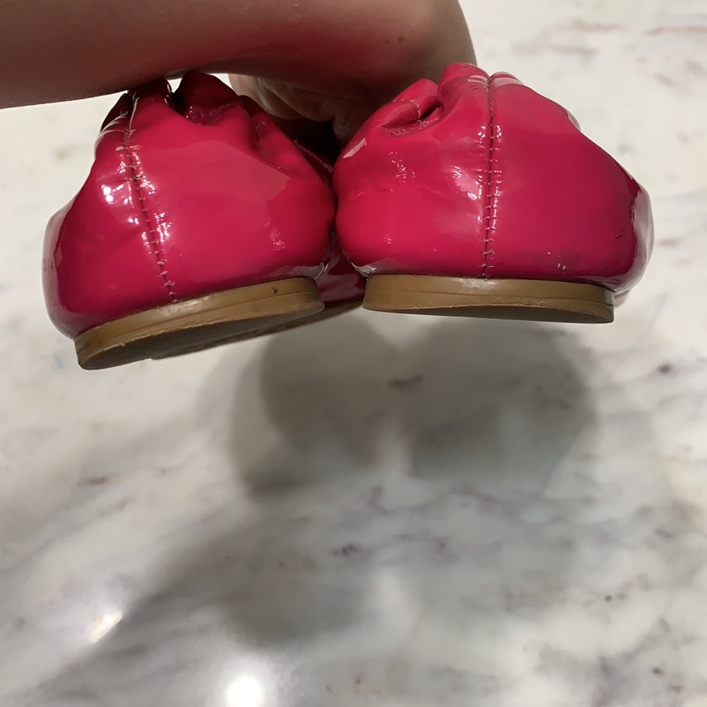 Tory Burch Raspberry Red Loafers - Picture 13 of 13